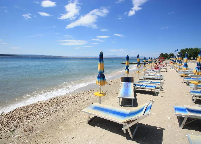 Modernes Nur 430 Meter Zum Sandstrand Im Beliebten Viertel Crni Mul Lägenhet Crikvenica
